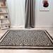 Gray 59.06 x 30.32 x 0.5 in Living Room Area Rug - Gray 59.06 x 30.32 x 0.5 in Area Rug - Mercer41 Alfa Rich Ailsa Leopard Beige Black Washable Cotton Area Rugs for Living Room Bedroom Kitchen Cotton | Wayfair
