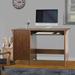 Sullins Desk Wood in Brown Laurel Foundry Modern Farmhouse® | 29.5 H x 47.29 W x 23.6 D in | Wayfair D01338DE19834463B284E7A09E09D267