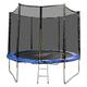 Space Jump - 10ft Trampoline with Enclosure, Safety Net, Great Outdoor Summer Fun for Kids, Includes a Ladder, Keep Fit and Active, Perfect Birthday, Outer Net