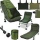 NGT Nomdic Carp Coarse Fishing Chair + 6 Leg Bed Chair + NGT Pillow +5 Season SB