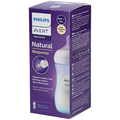 Philips Avent Natural Response Zuigfles Blauw Scy903/21 1 St Flaschen Image