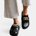 ALOHAS Fireplace Chain Clogs - Black - EU 39