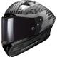 LS2 FF805 Thunder Carbon GP Aero Polar Helm, schwarz-grau, Größe XS