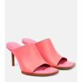 ‘Rond Carre’ Heeled Mules