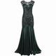 Brüllen 20s 1920s Urlaubskleid Cocktailkleid Flapper Kleid Kleid Maskerade Weihnachtspartykleid Der große Gatsby Dame Damen Pailletten Halloween Hochzeit kleid hochzeitsgast Veranstaltung / Fest Kleid