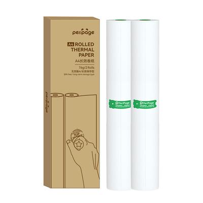 A4 Paper Printer Wireless Bluetooth Thermal Printer PeriPage A40Support Mobile Smartphone Android IOS Printer with 1 Roll Paper