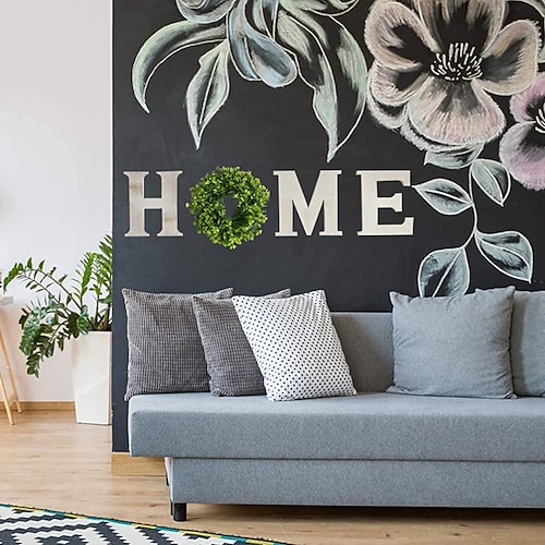 Decorazione da parete in legno casa casa lettera decorazione da parete decorazione retrò pendente da parete bar ristorante soggiorno