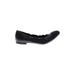 Attilio Giusti Leombruni Flats: Black Print Shoes - Women's Size 41 - Round Toe