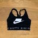 Nike Intimates & Sleepwear | Nike Sportswear Women's Black Sports Bra Size Small | Color: Black/White | Size: S