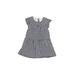 Baby Gap Dress - Popover: Blue Checkered/Gingham Skirts & Dresses - Kids Girl's Size 3