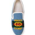 Gucci Shoes | Nib Men's Gucci Denim Dublin Skate Shoes Size 11 | Color: Blue | Size: 11.5