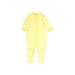 Monica + Andy Long Sleeve Outfit: Yellow Print Bottoms - Size Newborn