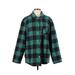Jacket: Green Checkered/Gingham Jackets & Outerwear - Women's Size Medium