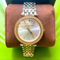 Michael Kors Accessories | Micheal Kors Darci Two Tone Stainless Steel Watch Mk3215 | Color: Gold/Silver | Size: Os