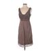 Moulinette Soeurs Casual Dress - Slip dress: Brown Dresses - Women's Size 4