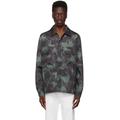 Green & Black Printed Jacket - Black - PS by Paul Smith Jackets