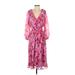 Ann Taylor Casual Dress: Pink Dresses - Women's Size 4