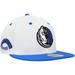 Men's New Era White/Blue Dallas Mavericks Throwback 2Tone 59FIFTY Fitted Hat