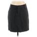 Eddie Bauer Wool Skirt: Gray Bottoms - Women's Size 4