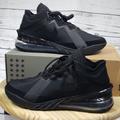 Nike Shoes | New Nike Lebron 18 Low Basketball Shoes Zero Dark 23 Cv7562-004 Men’s 9.5 No Lid | Color: Black | Size: 9.5