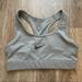 Nike Intimates & Sleepwear | Nike Gray Dri-Fit Sports Bra In Size Xs | Color: Black/Gray | Size: Xs