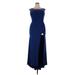 Mac Duggal Cocktail Dress: Blue Dresses - Women's Size 12