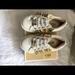 Michael Kors Shoes | Michael Kors Girls Shoes | Color: Gold/White | Size: 6bb