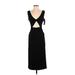 ACOA collection Casual Dress - Midi: Black Dresses - New - Women's Size Small