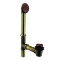 Westbrass D325-20G-12 14 Brass Bathtub Assembly with Tip-Toe Drain and 2-Hole Faceplate Oil Rubbed Bronze