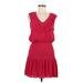 Ramy Brook Casual Dress - DropWaist: Red Dresses - Women's Size Medium