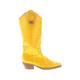 Sam Edelman Boots: Yellow Solid Shoes - Women's Size 6 - Almond Toe