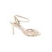 Ann Taylor Sandals: Gold Shoes - Women's Size 8 1/2