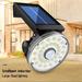 myvepuop LED light Super Bright Solar Outdoor Lights Motion Sensor Solar Powered Lights IP65 Waterproof 3 Modes Wall Security Lights For Fence Yard Garden Patio Front Door A One Size