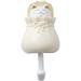 1Pcs Cute cat Key Hook Key Holder Wall Mount Bathroom Cartoon Lucky Bag Cat Towel Wall Mounted Hook No Punching Porch Key Holder Door Back Clothes Hanger Storage Rack Decorations Yellow