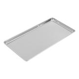 Stainless Steel Rice Noodle Dish Tea Tray Pizza Oven Counter Snack Food Plate Cold