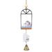 Beppter 1X Wind Chime Bell Pendant Memorial Wind Chime Outdoor Wind Chime Unique Tuning Relax Soothing Melody Sympathy Wind Chime For Mom And Dad Garden Patio Patio Porch Home Decor