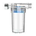 Outoloxit Filter Water Filter for Washing Machine Showerhead Filter Bath Jets Household Water Purifier Toilet Water Filter Travel Shower Filter Water Purification Tool Clear