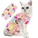 Cat Surgical Recovery Suit After Surgery Wear Pajama Suit Home Indoor Pets Clothing(Doughnut) - XL