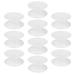 10pcs Silicone Double Sided Suction Cups - Transparent for Aquarium and Fish Tank Ideal for Airline Tubes and Equipment