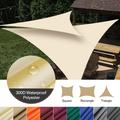 YEAHMART Sun Shade Sail Rectangle/Triangle/Square Canopy Shades for Outdoor Patio Pergola Cover Sunshade Sails UV Blocking Canovas Covers