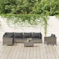 Andoer parcel Furniture Rattan Furniture Patio Rattan 3187287 Patio Furniture Patio ConversationSet With Cushions Patio Set Poly Rattan 8 Piece Patio Barash Rewis Camerina