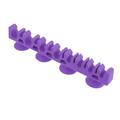 Silicone Makeup Brush Magnetic Mount Clothes Drying Rack Portable Dryer Tool Organizer Bracket Purple