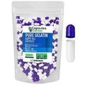 XPRS Nutra Size 0 Empty Capsules - 100 Count Empty Gelatin Capsules - Empty Pill Capsules - DIY Capsule Filling - Pure Bovine Pill Capsules Empty Gel Caps (Purple/White)