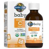 Garden of Life Baby Vitamin C Drops for Infants and Toddlers Organic Whole Food Liquid Vitamin C 45mg Immune Support for Babies from Amla Fruit Citrus Flavor Vegan & Gluten Free 56 mL (1.9 fl oz)