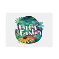 Wovilon Mouse Pad Happy Easter Personalized Mouse Pad Keyboard Pad Writing Pad Desk Pad