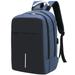 Laptop Backpack Water Resistant Anti-Theft Bag with USB Charging Port and Lock Business Backpacks Dark blue