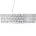 Matias FK318S USB Wired Aluminum Keyboard with Numeric Keypad and 2x USB Ports (Used)