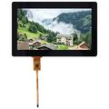 7in BOE LVDS LCD Display Screen 1024x600 Resolution HD Displaying Module IPS Full View Touch Screen