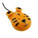 Sunffice Wired Mouse Cute Animal Shape Corded Mouse 3-Button 1200DPI Optical USB Computer Mice Kids Mouse for Laptop Chromebook Desktop Notebook-Orange