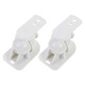 Horn Speaker Surround Sound Wall Bracket 2 Sets Audio Stand Bar Satellite Speakers for White